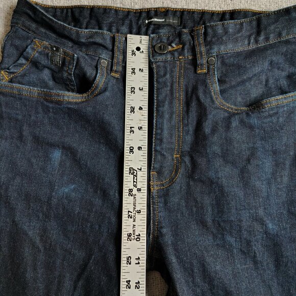 Black Diamond Jeans Mens Size 31x31 Blue Dark Wash Tapered Stretch 109461 - Picture 5 of 14